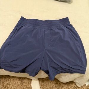 lululemon athletica Men's Navy Athletic Shorts